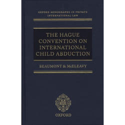 ISBN The Hague Convention on International Child Abduction livre