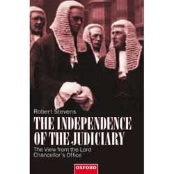 ISBN The Independence of the Judiciary ( The View from the Lord Chancellor's Office ) livre