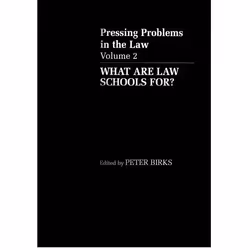 ISBN What are Law Schools For? ( Pressing Problems in the Law Volume 2 ), 138 pages