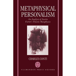 ISBN Metaphysical Personalism ( An Analysis of Austin Farrer's Metaphysics of Theism ) livre