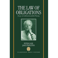 ISBN The Law of Obligations ( Essays in Celebration of John Fleming ) livre