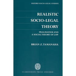 ISBN Realistic Socio-Legal Theory ( Pragmatism and a Social Theory of Law )