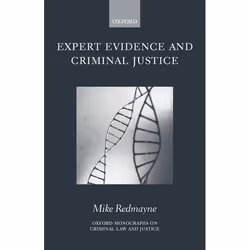 ISBN Expert Evidence and Criminal Justice, 244 pages