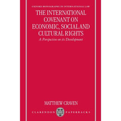 ISBN The International Covenant on Economic Social and Cultural Rights ( A Perspective on its Development ) livre