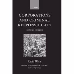 ISBN Corporations and Criminal Responsibility, Anglais, Livre broché, 216 pages