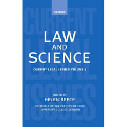 ISBN Law and Science ( Current Legal Issues 1998: Volume 1 ) livre
