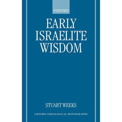 ISBN Early Israelite Wisdom livre