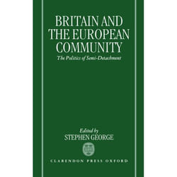 ISBN Britain and the European Community ( The Politics of Semi-detachment ) livre