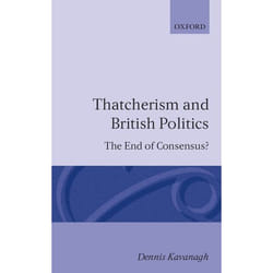 ISBN Thatcherism and British Politics ( The End of Consensus? ) livre