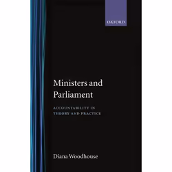 ISBN Ministers and Parliament ( Accountability in Theory and Practice ), 330 pages