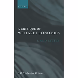 ISBN A Critique of Welfare Economics, I. M. D. Little, Anglais, Oxford University Press, 12/09/2002, unisexe, 1 pièce(s)