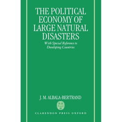 ISBN Political Economy of Large Natural Disasters ( With Special Reference to Developing Countries ) livre