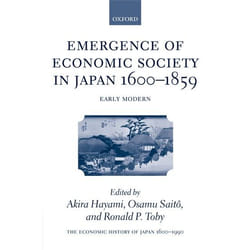 Emergence of Economic Society in Japan, 1600-1859, The Economic History of Japan, 1660-1990