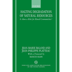 Halting Degradation of Natural Resources