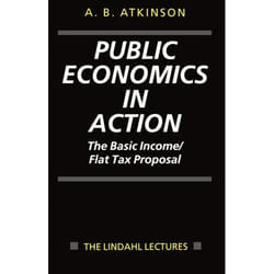 ISBN Public Economics in Action ( The Basic Income/Flat Tax Proposal ) Anglais