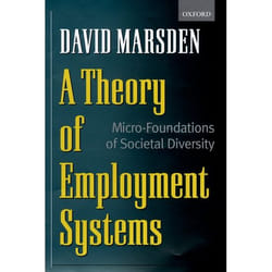 ISBN A Theory of Employment Systems ( Micro-Foundations of Societal Diversity ) livre Anglais Couverture rigide