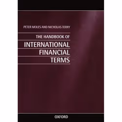 ISBN The Handbook of International Financial Terms, Anglais, Couverture rigide