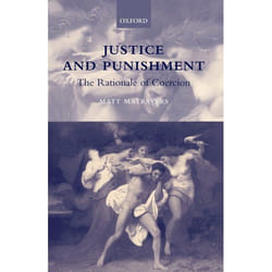 ISBN Justice and Punishment ( The Rationale of Coercion ) 300 pages Anglais