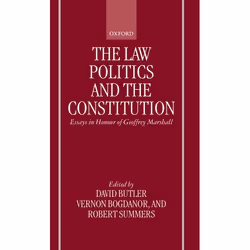 ISBN The Law Politics and the Constitution ( Essays In Honour of Geoffrey Marshall ), David Butler, Vernon Bogdanor, Robert S ...