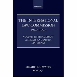 ISBN The International Law Commission 1949-1998 ( Volume Three: Final Draft Articles of the Material ), 564 pages