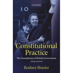 ISBN Constitutional Practice ( The Foundations of British Government ) livre Anglais Livre broché 348 pages