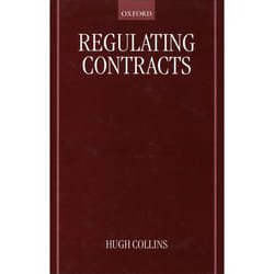 ISBN Regulating Contracts livre