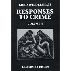 ISBN Dispensing Justice ( Responses to Crime Volume 4 ) livre