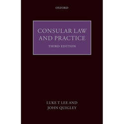 ISBN Consular Law and Practice livre