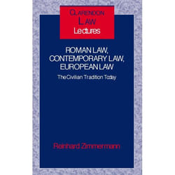 ISBN Roman Law Contemporary Law European Law ( The Civilian Tradition Today ) livre