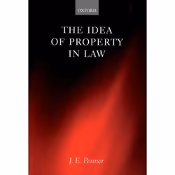 ISBN The Idea of Property in Law, Anglais, Couverture rigide, 250 pages