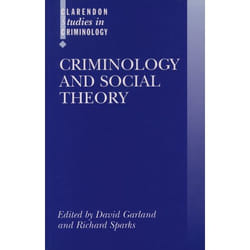 ISBN Criminology and Social Theory livre