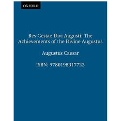 ISBN Res Gestae Divi Augusti ( The Achievements of the Divine Augustus ) livre