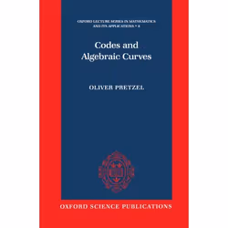 ISBN Codes and Algebraic Curves, Oliver Pretzel, 208 pages, Anglais, Oxford University Press, 08/01/1998, unisexe
