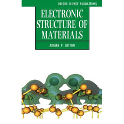Electronic Structure of Materials, Oxford Science Publications