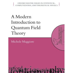 ISBN A Modern Introduction to Quantum Field Theory Couverture rigide