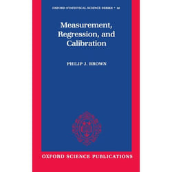 ISBN Measurement Regression and Calibration livre