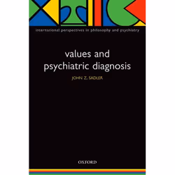 ISBN Values and Psychiatric Diagnosis, John Z. Sadler, unisexe, Oxford University Press, 28/10/2004, 1 pièce(s)