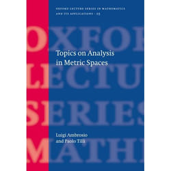 Topics on Analysis in Metric Spaces