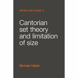 ISBN Cantorian Set Theory and Limitation of Size, 368 pages