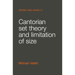 ISBN Cantorian Set Theory and Limitation of Size livre