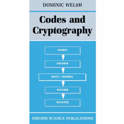 ISBN Codes and Cryptography, Dominic Welsh, unisexe, Oxford University Press, 09/06/1988, 1 pièce(s)
