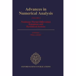 ISBN Advances in Numerical Analysis ( Volume I: Nonlinear Partial Equations and Dynamical Systems ), Will Light, unisexe, Oxf ...