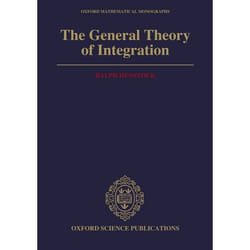 ISBN The General Theory of Integration livre