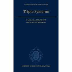 ISBN Triple Systems, Charles Colbourn, Alex Rosa, unisexe, Oxford University Press, 27/05/1999, 1 pièce(s)