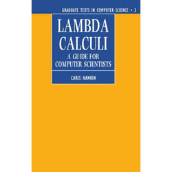 ISBN Lambda Calculi ( A Guide for Computer Scientists ) livre