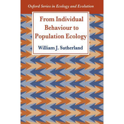 ISBN From Individual Behaviour to Population Ecology livre