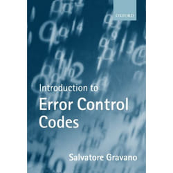 Introduction to Error Control Codes, Textbooks in Electrical and Electronic Engineering, 9