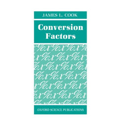 ISBN Conversion Factors livre