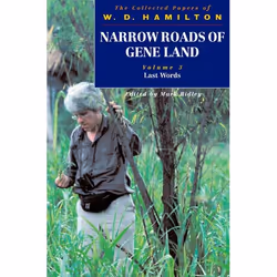 ISBN Narrow Roads of Gene Land - The Collected Papers of W. D. Hamilton ( Volume 3 - Last Words ), W. D. Hamilton, Mark Ridle ...