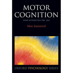 ISBN Motor Cognition ( What actions tell the self ) Couverture rigide